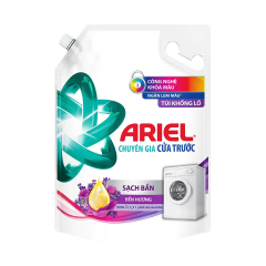Nước giặt Ariel cửa trước hoa oải hương túi 3.7kg chính hãng | Siêu Thị GO!– Thực phẩm giá tốt