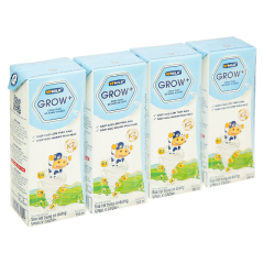 Lô 4 sữa tươi tiệt trùng VPMilk Grow có đường hộp 180ml chính hãng | Siêu Thị GO!– Thực phẩm giá tốt