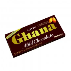 Socola Lotte Ghana dịu ngọt thanh 70g chính hãng
