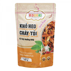 Khô heo cháy tỏi vị BBQ Kocori 100g chính hãng