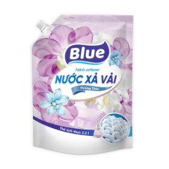 Nước xả vải Blue hương thảo túi 3.2 lít chính hãng