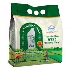 Gạo ST25 Ruộng Rươi Bảo Minh 3Kg chính hãng | Siêu Thị GO!– Thực phẩm giá tốt