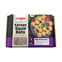Mực viên Hàn Quốc LC Foods 500g chính hãng