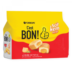 Bánh Cest Bon sợi thịt gà sốt kem phô mai 162.4g chính hãng