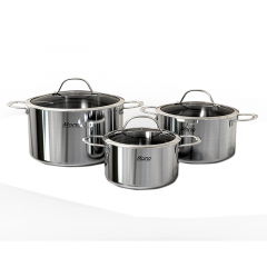 Bộ nồi inox đa lớp Sunhouse Mama SHG701 chính hãng