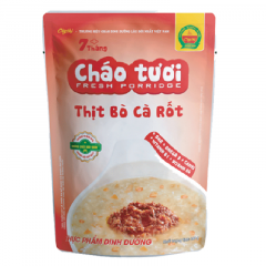 Cháo tươi Cây Thị thịt bò cà rốt gói 240g chính hãng