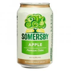 Nước táo lên men Somersby vị táo lon 320ml chính hãng