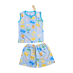 Bộ tole sát nách bé trai Trúc An Viet 01/2023 size 4 chính hãng