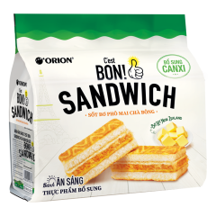 Bánh Cestbon sandwich gà quay xé sợi 147g chính hãng