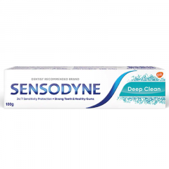Kem đánh răng Sensodyne Deep Clean 100g chính hãng