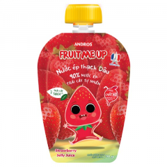Nước trái cây thạch Fruit Me Up dâu 90g chính hãng