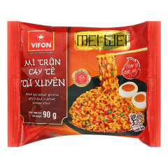 Mì trộn cay tê tứ xuyên Mei Wei 90g chính hãng | Siêu Thị GO!– Thực phẩm giá tốt