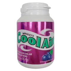 Kẹo gum Cool Air hương quả mọng hủ 55.4g chính hãng