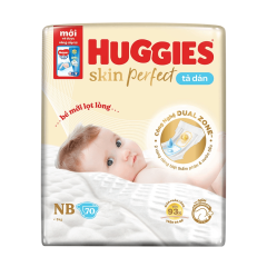 Tã dán sơ sinh Huggies NB70 chính hãng