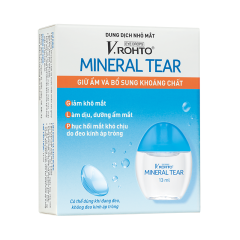 Dung dịch nhỏ mắt V.ROHTO Mineral Tear 13ml chính hãng