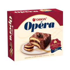 Bánh mềm Orion Opera vị socola 10P hộp 280g chính hãng