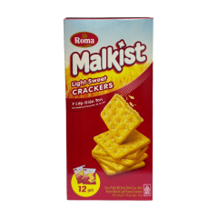 Bánh quy giòn Roma malkist hộp 168g chính hãng