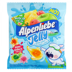 Kẹo dẻo Alpenliebe biển xanh hương trái cây gói 90g chính hãng