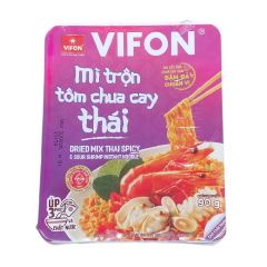 Mì trộn khay tôm chua cay Thái Vifon 90g chính hãng | Siêu Thị GO!– Thực phẩm giá tốt
