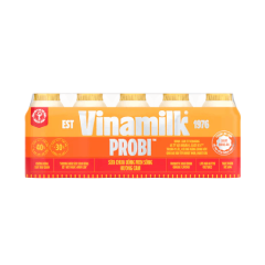Lốc 5 sữa chua men sống Vinamilk Probi Pedia hương cam 65ml chính hãng | Siêu Thị GO!– Thực phẩm giá tốt
