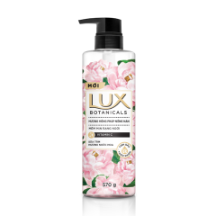 Sữa tắm Lux Botanicals hồng Pháp nồng nàn 570g chính hãng