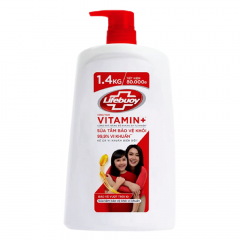 Sữa tắm Lifebuoy bảo vệ vượt trội 1.4kg chính hãng
