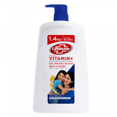 Sữa tắm Lifebuoy sữa dưỡng ẩm 1.4kg chính hãng