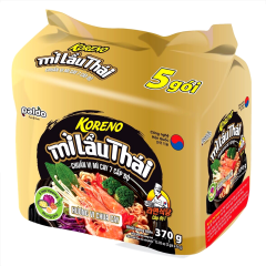 Lô 5 mì lẩu Thái Koreno 74g chính hãng