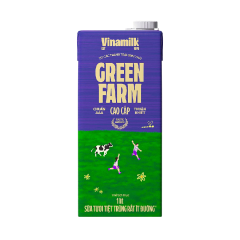 Sữa tươi tiệt trùng Vinamilk Green Farm rất ít đường 1 lít chính hãng | Siêu Thị GO!– Thực phẩm giá tốt