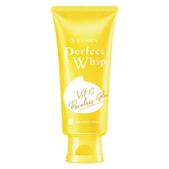 Sữa rửa mặt Senka sáng da mờ thâm Perfect Whip Vit C 100g chính hãng
