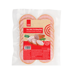 Xúc xích tỏi GO! xông khói 180g chính hãng