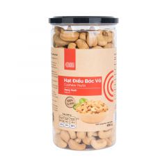 Hạt điều GO! bóc vỏ rang muối 450g chính hãng
