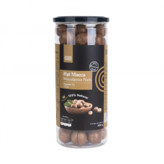 Hạt macca GO! sấy nứt vỏ 500g chính hãng