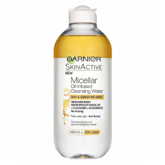 Nước tẩy trang Garnier làm sạch sâu chai 400ml chính hãng