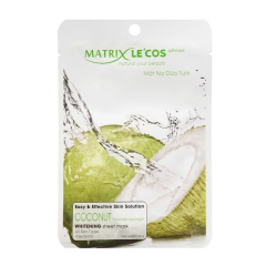 Mặt nạ Matrix Lecos Coconut 30g chính hãng