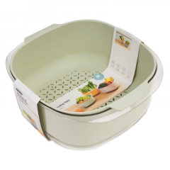 Bộ thau rổ vuông Inochi Yoko 27cm chính hãng