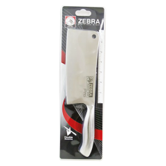Dao inox nguyên khối Zebra Pro chặt 18cm chính hãng