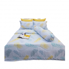 Mền chần gòn tencel Ngọc Hạnh in họa tiết 200 x 220cm chính hãng