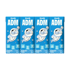 Lô 4 sữa Vinamilk ADM ít đường hộp 180ml chính hãng | Siêu Thị GO!– Thực phẩm giá tốt