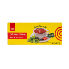 Trà đen GO! túi lọc 25 gói x 2g chính hãng