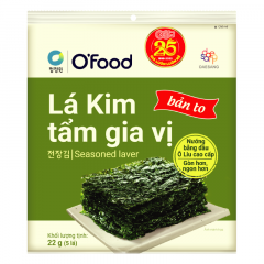 Lá kim tẩm gia vị OFood 22g chính hãng