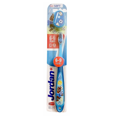 Bàn chải đánh răng trẻ em Jordan 6-9T step 3 chính hãng