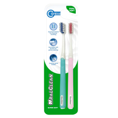 Lô 2 Bàn chải đánh răng Oral-Clean Caress chính hãng