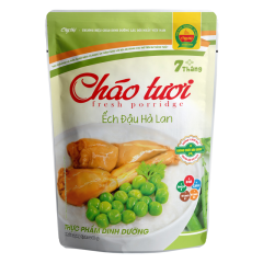 Cháo tươi Cây Thị ếch đậu hà lan gói 240g chính hãng