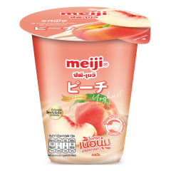 Sữa chua thạch dừa Meiji vị đào 135g chính hãng | Siêu Thị GO!– Thực phẩm giá tốt