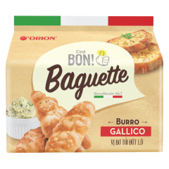Bánh mì Cest Bon baguette vị bơ tỏi đút lò 180g chính hãng