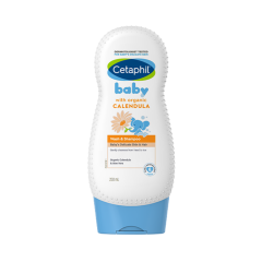 Sữa tắm gội cho bé Cetaphil Baby Calendula 230ml chính hãng