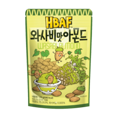 Hạt hạnh nhân tẩm Wasabi HBAF 120g chính hãng