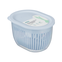 Hộp đựng hành tỏi Inochi Hokkaido hình oval chính hãng