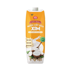 Nước cốt dừa Xim Chefs Choice 1 lít chính hãng | Siêu Thị GO!– Thực phẩm giá tốt